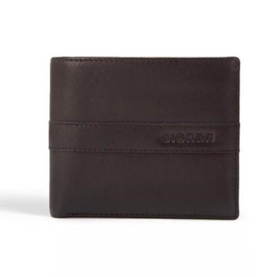 China Wholesale Hot Sale Single Material Soft Leather Male Folding Multi Card Wallet Money Purse Men Clutch for sale