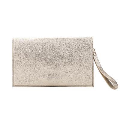 China 2022 multifunctional customized elegant metallic leather evening clutch wholesale fashion clutch for woman for sale