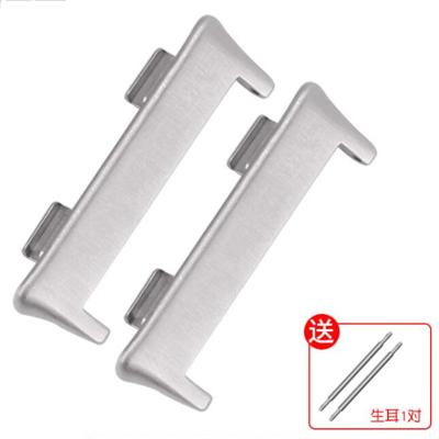 China Replaceable 316L Stainless Steel Watch Straps Connectors Clasps Adapter For Oppo Watch Strap 41mm 46mm for sale