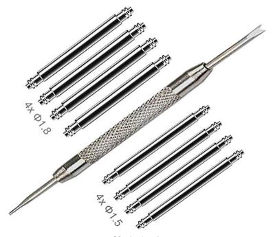 China 12/14/16/18/20/22/24mm Watch Pins Heavy Duty Spring Bar For Apple Watch , 316L Stainless Steel Watch Band Pins Widths 1.8mm Diameter Choice for sale