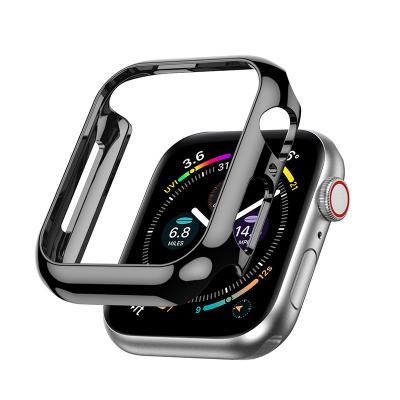 China For Apple iWatch Series 7/6/5/4/2/1 New 2022 Anti-scratch Watch Case With Screen Protector 41MM Hard PC Cover 45MM Electroplating Case For Watch Apple iWatch Series 7 for sale