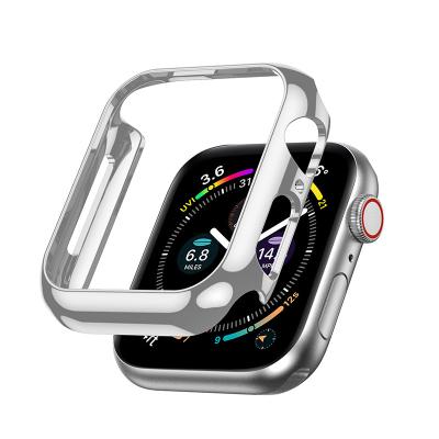 China For Apple iWatch Series 7/6/5/4 Shockproof Half Pack Hot PC All Size Smart Watch Case Cover Device Case For Apple Band iWatch Series 7 40/ 41/44/45mm for sale