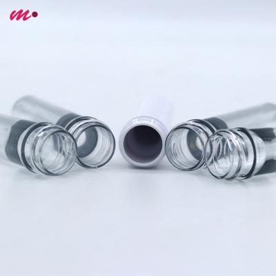 China 100% New Material Pet Bottle Preform 18mm 20mm 24mm 28mm 15g Transparent Bottle Preform for sale