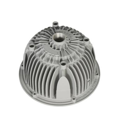 China Lamp Housing OEM Factory CNC Machine Metal Aluminum Alloy Parts Lamp Housing Die Casting Enclosure for sale