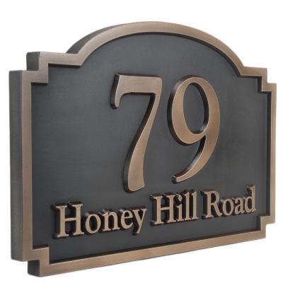 China Europe bronze and aluminum bronze business signs and portrait aluminum plaques for sale