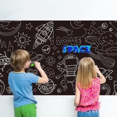 China Home Decoration TOPTEAM Customs DIY Color in Chalkboard Vinyl Chalkboard Paint for Kids for sale