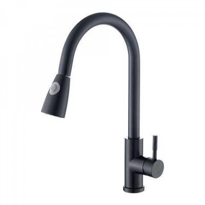 China Wholesale Modern Pull Down Kitchen Faucet Torneira Cozinha Grifo Cocina Stainless Steel Kitchen Faucet for sale