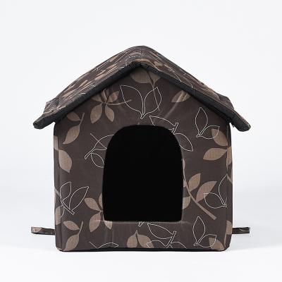 China Legowisko Products Legowisko dla PSA Perro Cama Outdoor Waterproof Pet House Cat Kennel Pet Dog Teepee House for sale