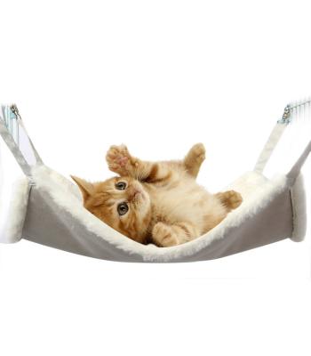 China Cat Hammock For Pet Cage Cat Bed House Warm Hamster Cushion Stocked Hanging Mat for sale