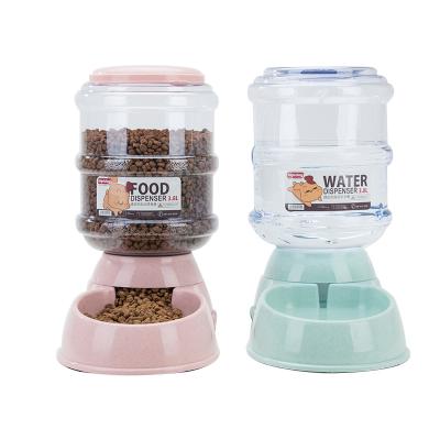 China Sustainable Automatic Pet Cat Dog 3.8L Smart Material Feeder Water Bowl Food Grade Feeder for sale