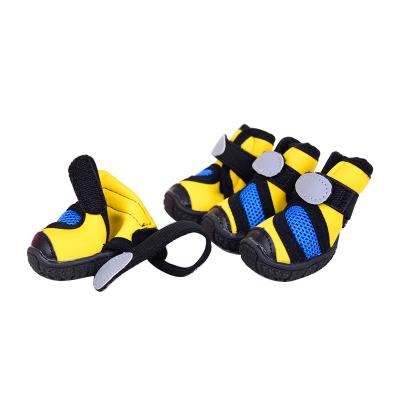 China Viable Hot Sale Dog Mesh Shoes Pet Walking Shoes Fashion Outdoor Shoes For Dog for sale