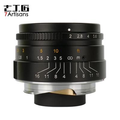 China 7Artisans 35mm Full Main Lens F2.0 Frame Black Fe Mount For Sony A7 A7II A7R A7RII A7S A7SII A7III A6100 A6300 A6000 A6400A6500 352.0EB for sale