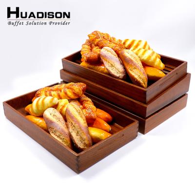 China Home.Restaurant.Bar.Hotel.Wedding Huadison High Quality Hotel Banquet Bread Basket Fruit Storage Detachable Basket for sale