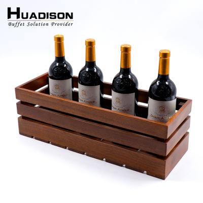 China Home.Restaurant.Bar.Hotel.Wedding Huadison Wedding Decoration Wooden Fruit Basket Design Detachable Hollow Bread Basket for sale