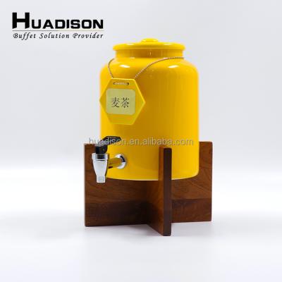 China Home.Restaurant.Bar.Hotel.Wedding Huadison Restaurant Supply Wholesale Equipment Customized Logo Juice Dispenser Elegant Logo Juice Dispenser for sale