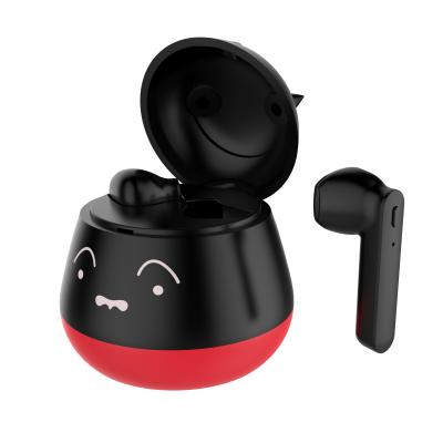 China New Design Cute Cartoon In-Ear Mini Wireless Stereo BT V5.0 Earbuds With Charging Case for sale