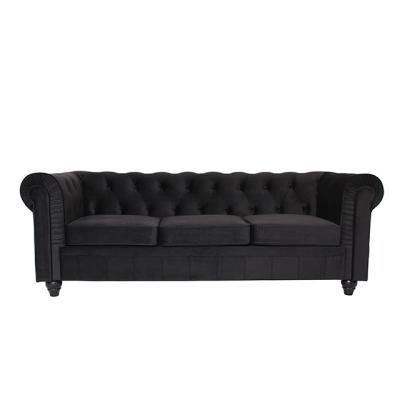 China Chesterfield SOFA Latest Design Home Furniture Decked Chesterfield Sectional Sofa For Living Room for sale