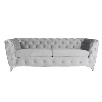 China Sectional Chesterfield Sofa SOFA Gary Velvet 321 Chesterfield For Living Room Furniture for sale