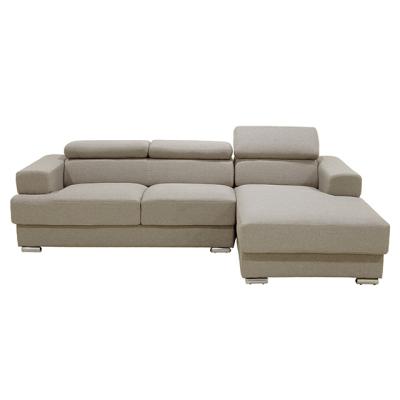 China Gray Linen Sofa Corner Sofa Fabric Sectional Leather Set European Style Living Room for sale