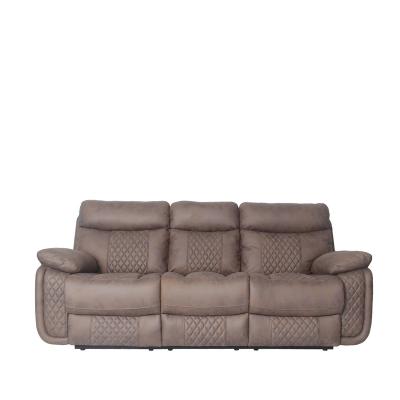 China Sofa Fabric Leather Mechanism European Sectional Style 3 2 1 Recliner Electric Chair Sofa Set for sale