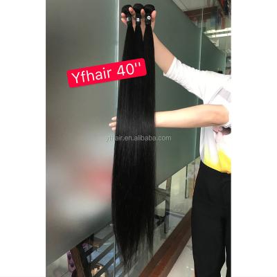 China 100% Virgin Hair Bundles YFhair 30-40 Inch Length Long Hair Bundles In Stock Now, Real Mink Virgin Hair Human Hair Weft Brazilian/Vietnamese/Indian Hair, for sale