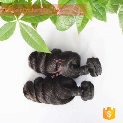 China 100%unprocessed 100%virgin human hair natural 100%unprocessed color can make any style european hair budle for sale