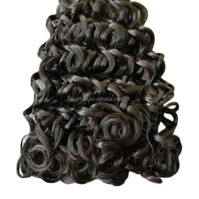 China Fumi Double Curl Super Large Curl Hair Pulled Bundle with Full Bottom, Fuller Fumi Weft Quality for sale