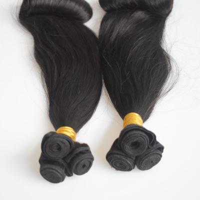 China 100% Real Drawn Black Funmi Real Human Hair Bundles Double And Natural Super Virgin Hair Wholesale, Funmi Egg Loop for sale