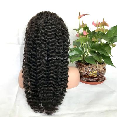 China Hotsale 100%virgin hair transparent lace front wig preplucked hair products indian hair wholesale lace hair wig line for sale