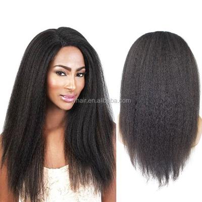 China YFhair Direct Selling CURLY STRAIGHT Virgin Hair Wigs,Luxury Lace Frontal Wig For 150% Density,Curly Straight Available for sale