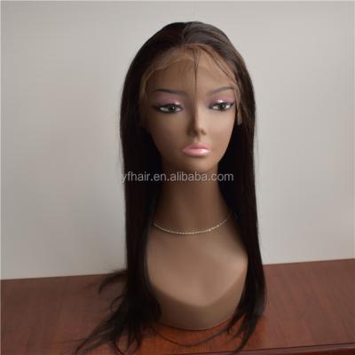 China Free Shipping Cheap Full Lace Human Hair Wigs With Lace Front Baby Hair 100%virgin natural curly human hair Brazilian Full Hair Wigs for sale