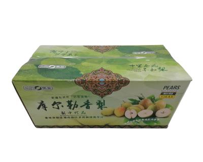 China Recycled Materials Can Customize Exquisite Fruit Gift Box Corrugated Candy Food Fruit Gift Box for sale