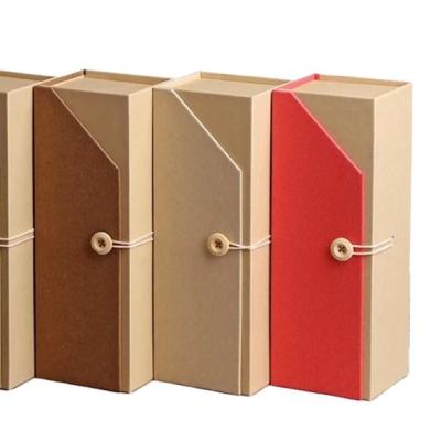 China Handmade Paper Tea Bags 24*8.5*7.5cm Coffee Packaging Box for sale