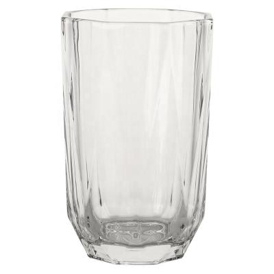 China Wholesale 11oz CLASSIC Crystal High Ball Glass Cup Whiskey Diamond Glasses Thick Base Whiskey Tumbler Liquor Beverage Mug for sale