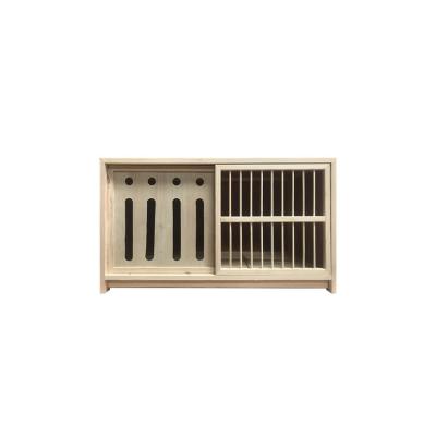 China Bird Factory Direct Supply Wooden Pigeon Nest Box With Opaque Door for sale