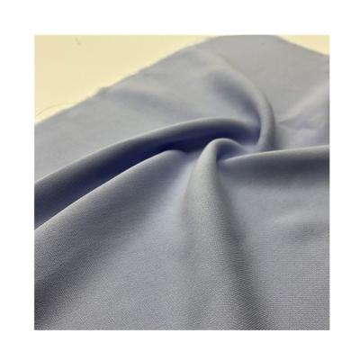 China Manufacturers Sale Airflow Style Double Polyester Fabric Antistatic Compound Imitated Silk Fabric for sale