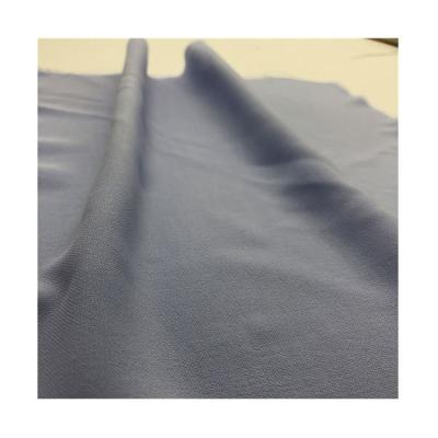 China Good selling 100% silk composite stretch white polyester twill fabric anti-static for sale