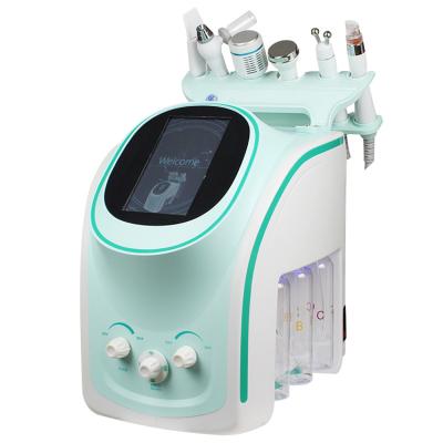 China Facial Skin Revitalizer Beauty Machine Super Bubble 7 In 1 Aqua Peel Jet Oxygen Facial With Skin Detector Machine for sale