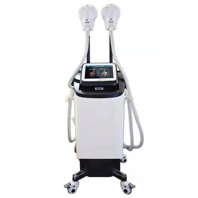 China Weight Loss Beauty Salon Use Vertical EMS Muscle Stimulator Muscle Building Muscle Beauty Machine With Four Handles for sale