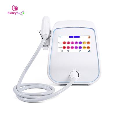 China Portable Face Lift Skin Care Acne Scar RF Partial Stretch Marks Wrikle Removal Machine With Single Handle for sale