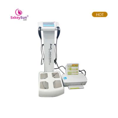 China Professional Totally 25 Values ​​Fat Composition Analysis Weight Measurement Human Body Analyzer With Printer for sale