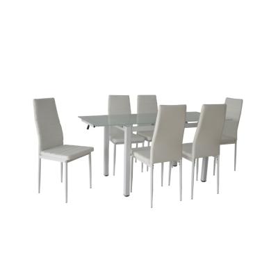 China Adjustable (other) Dining Table And Chair Set Simple Modern Restaurant Home Furniture dining table Set for sale