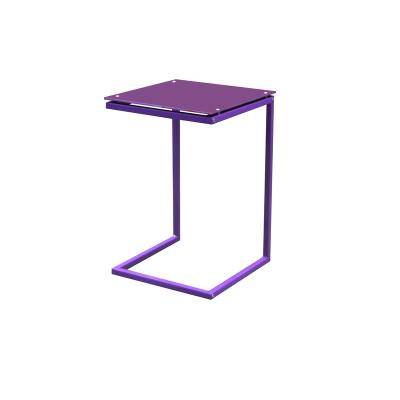 China Adjustable (other) Modern glass end table for sale