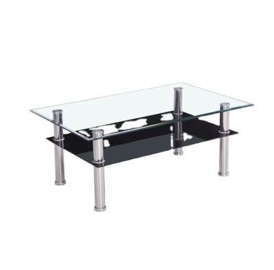 China Modern Cheap price living room table furniture glass coffee table for sale