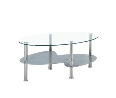 China Adjustable (other) high quality modern glass coffee table living room furniture for sale