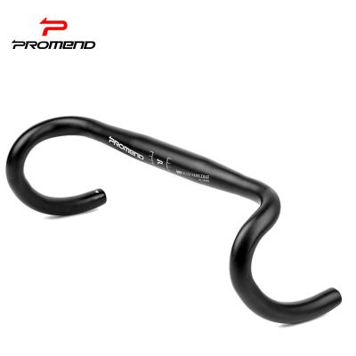 China Road Bikes CHINA MADE ROAD BICYCLE HANDLEBAR BLACK COLOR BICYCLE HANDLEBARS ALUMINUM ALLOY RACING BIKE HANDLEBAR 31.8 for sale