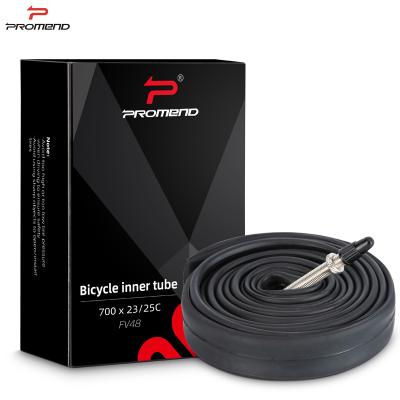 China Road Bicycles BICYCLE 700*25C BUTYL RUBBER BICYCLE TUBING 28C 32C 35C 43C SCHRADER PRESTRA BICYCLE TUBE for sale