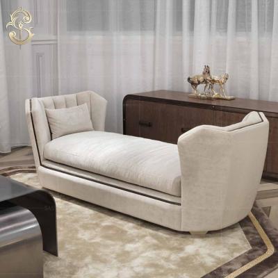 China Sassuolo Sofa Elegant Simple Bedroom Sofa Classic Italian Quality Bedroom Furniture for sale