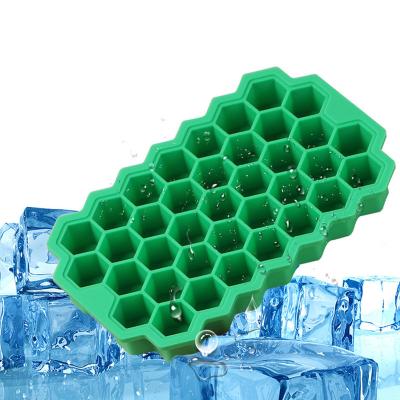 China DIY Ice Cube Molds Newdora Ice Cube Trays, Easy-Release Silicone Spill-Resistant Removable Lid, Ice Cube Molds for Whiskey, Cocktail, Water for sale