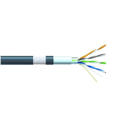 China Outdoor Cat5e STP Solid Bare Copper Cable 305M for sale